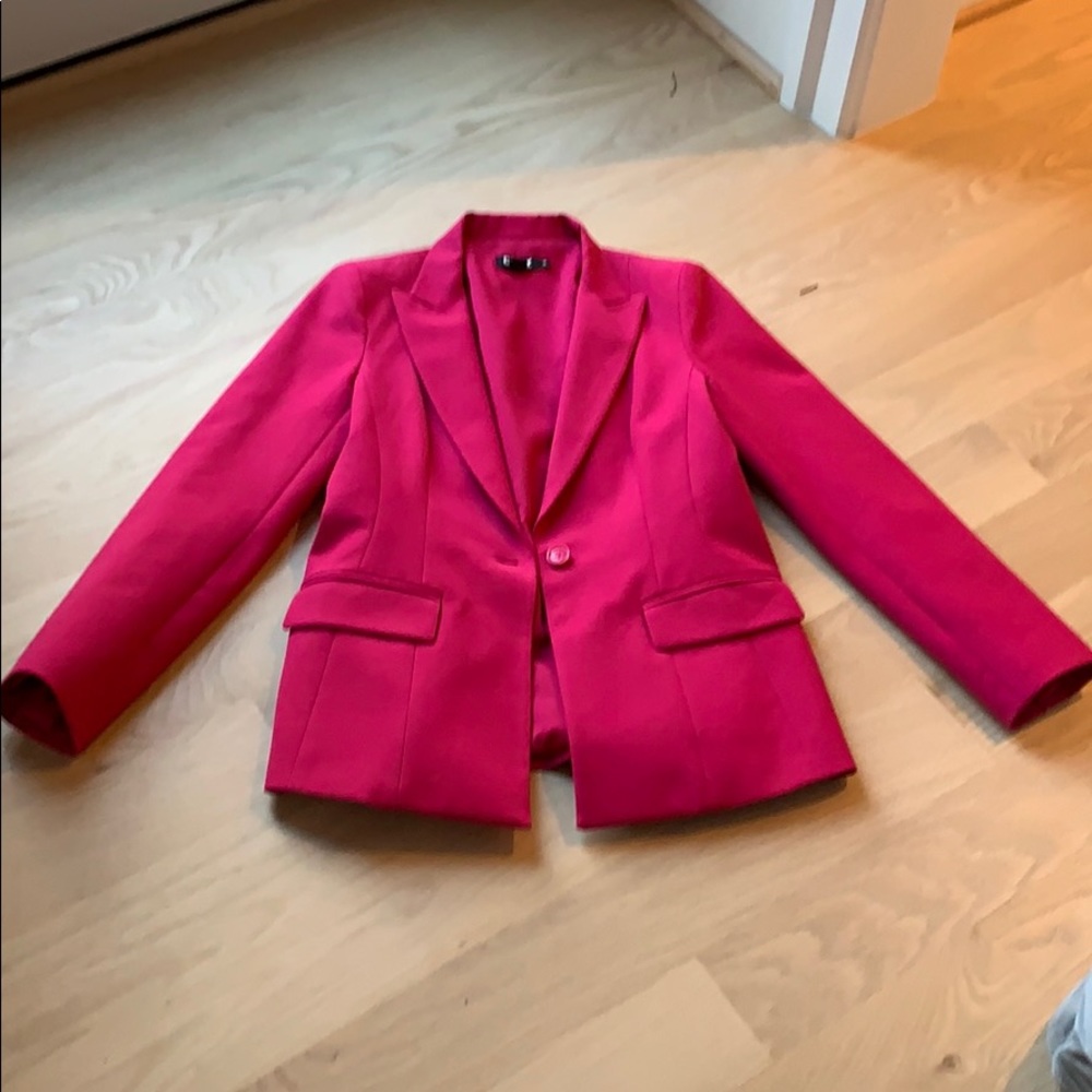 Hot Pink DKNY Blazer - EUC